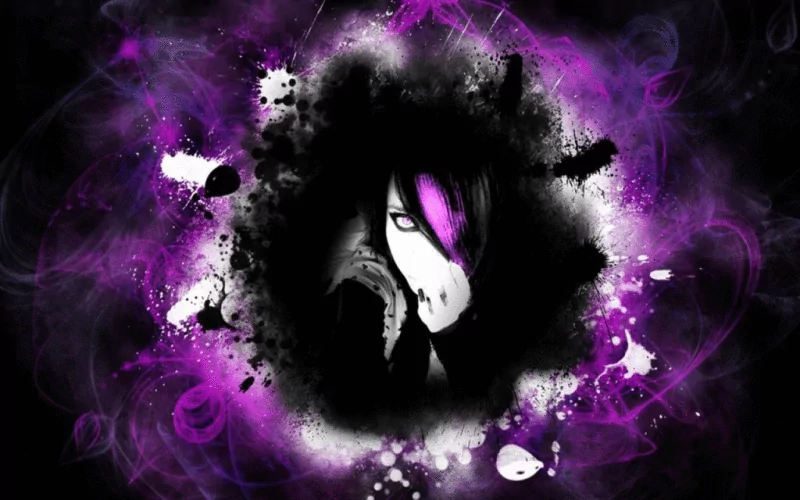  purple goth