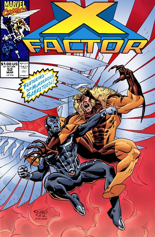 Download Sabertooth Archangel (Marvel Comics) Comic X-Factor Art