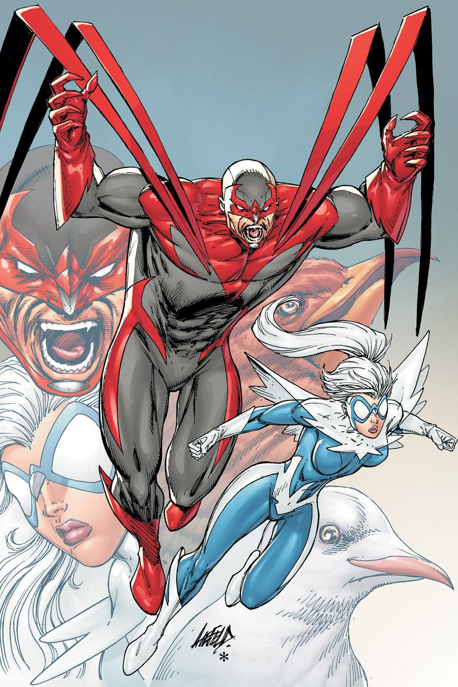 Download Comic Hawk And Dove Art