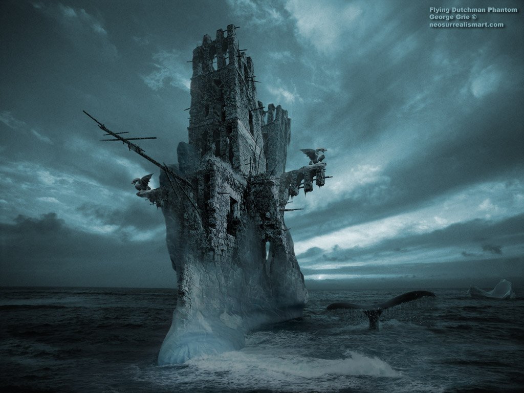Download Sea Fantasy Castle Art