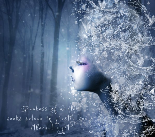 Download Snow Frost Fantasy Woman Art