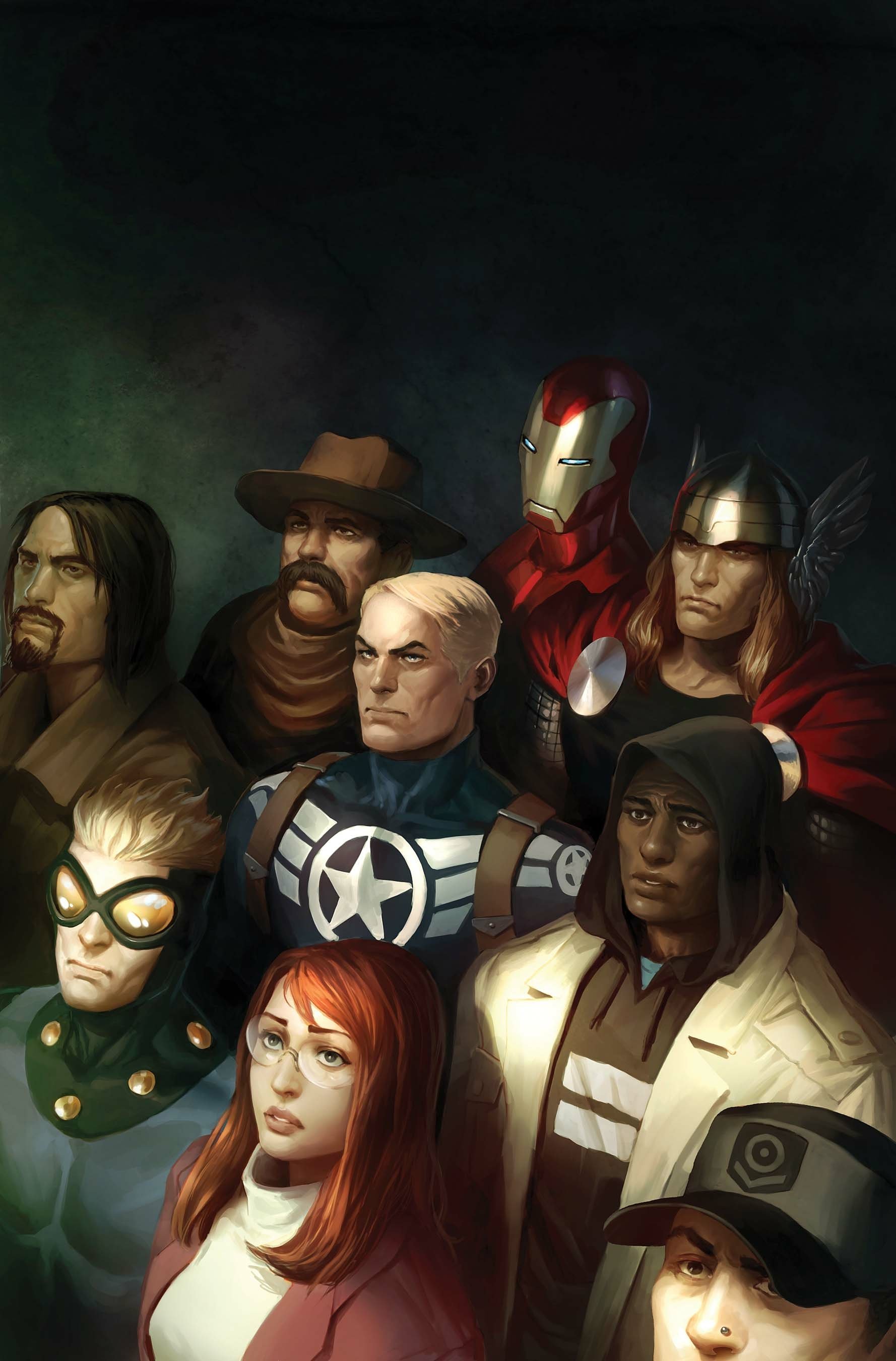 Download Captain America Steve Rogers Iron Man Thor Comic Fear Itself Art