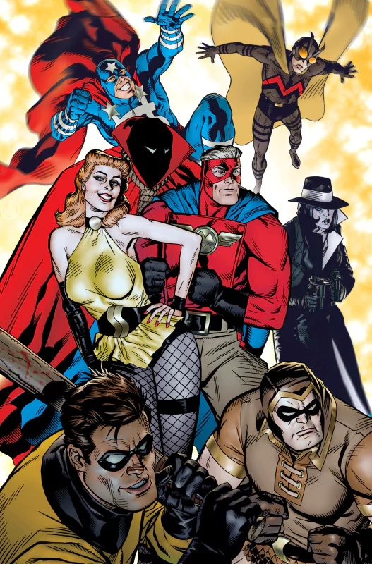 Comic minutemen Image