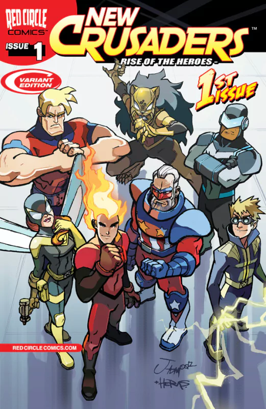 Comic new crusaders Image