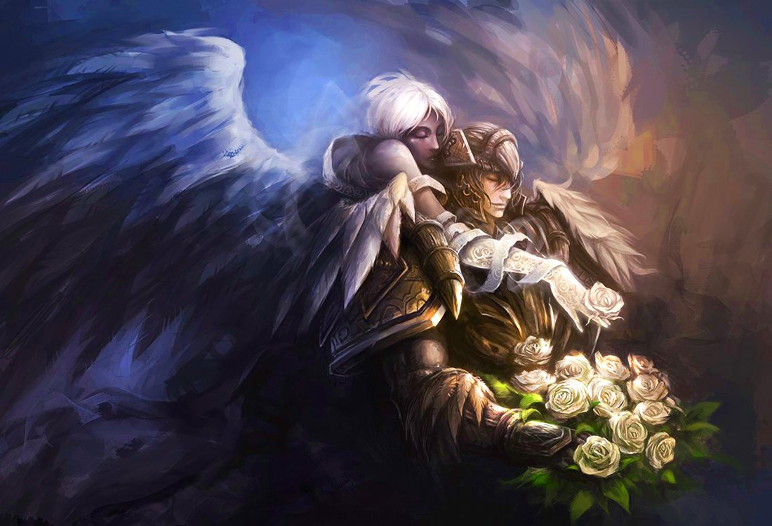 Whispers of Fantasy: Embrace of the Angel