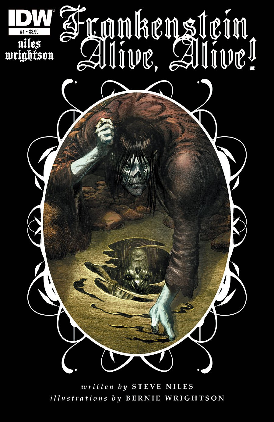 Download Comic Frankenstein Art