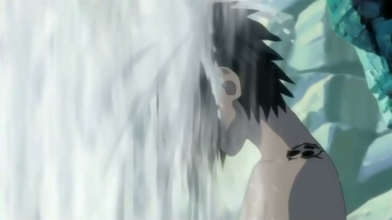 Sasuke_Under_The_Waterfall by Tori