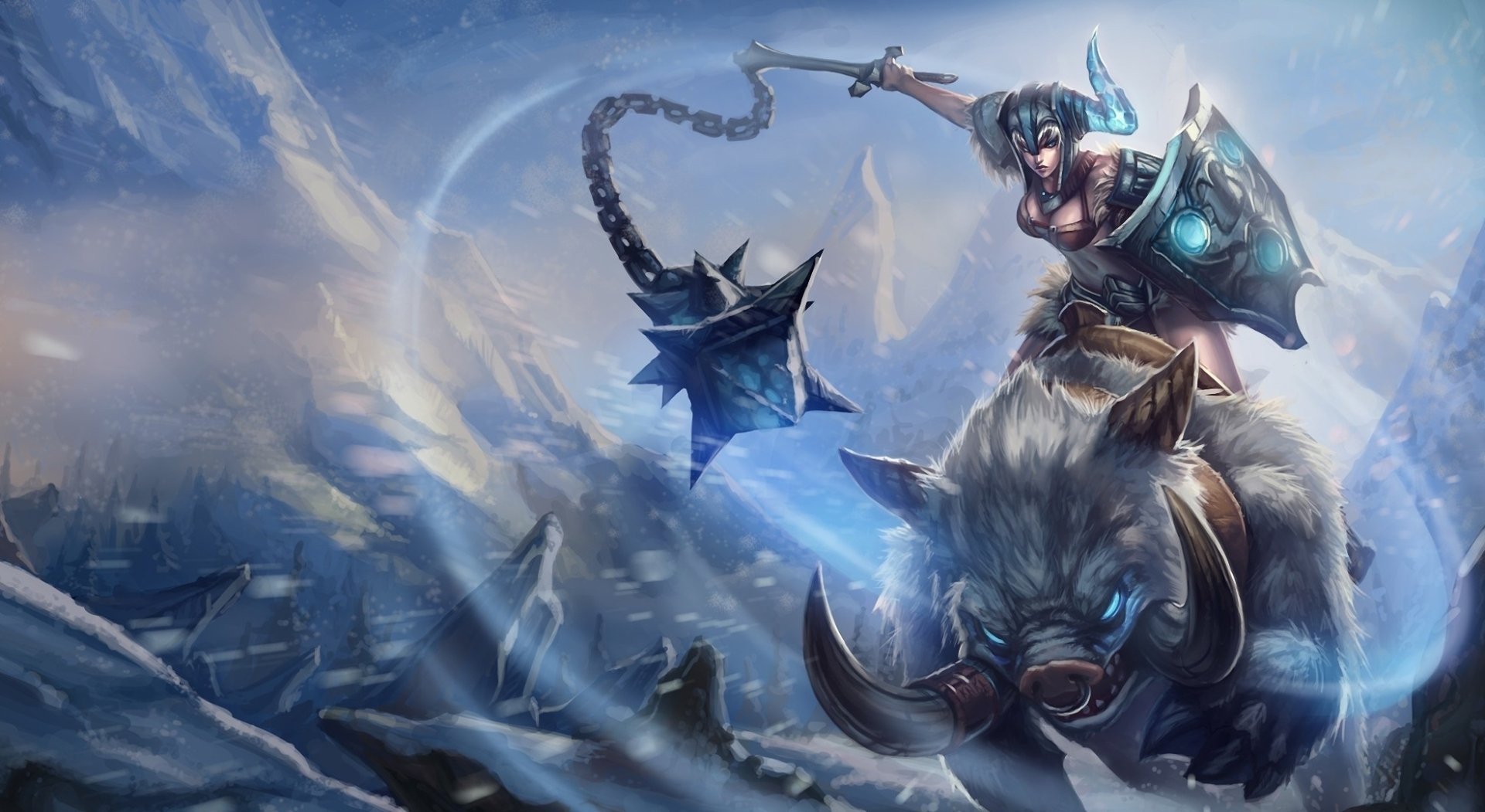 Download Video Game League Of Legends Sejuani (League Of Legends) Art