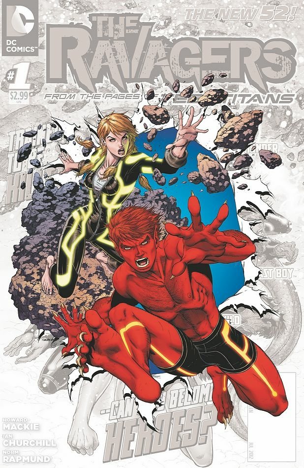 Download Comic The Ravagers Art