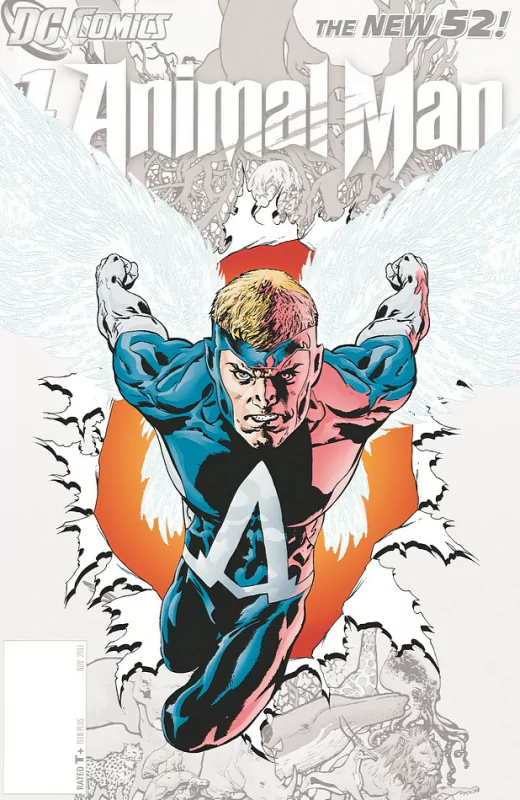 Comic Animal Man Image