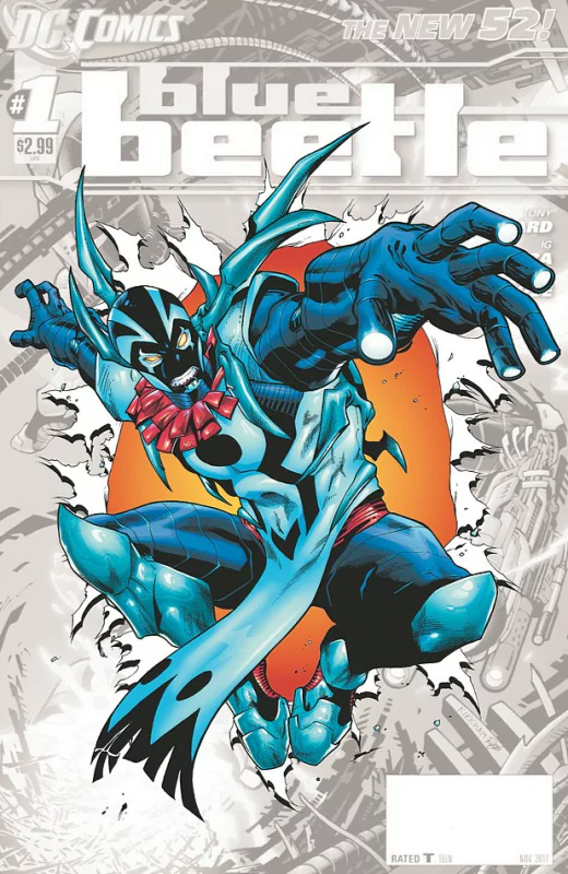 Comic Blue Beetle Image