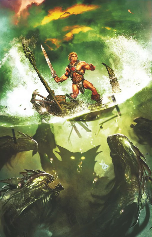 Comic He-man Image