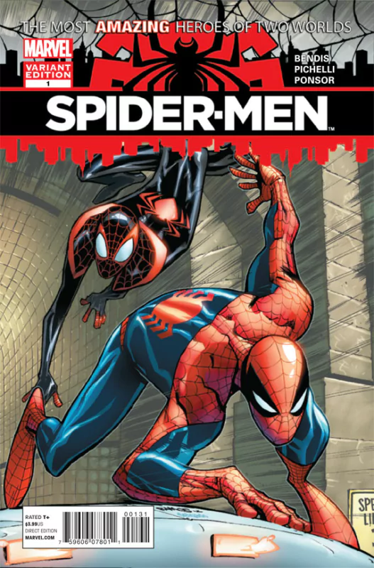 Peter Parker Miles Morales spider man Comic spider-men Image