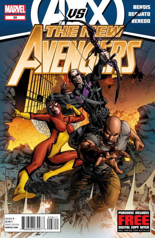 Comic new avengers Image
