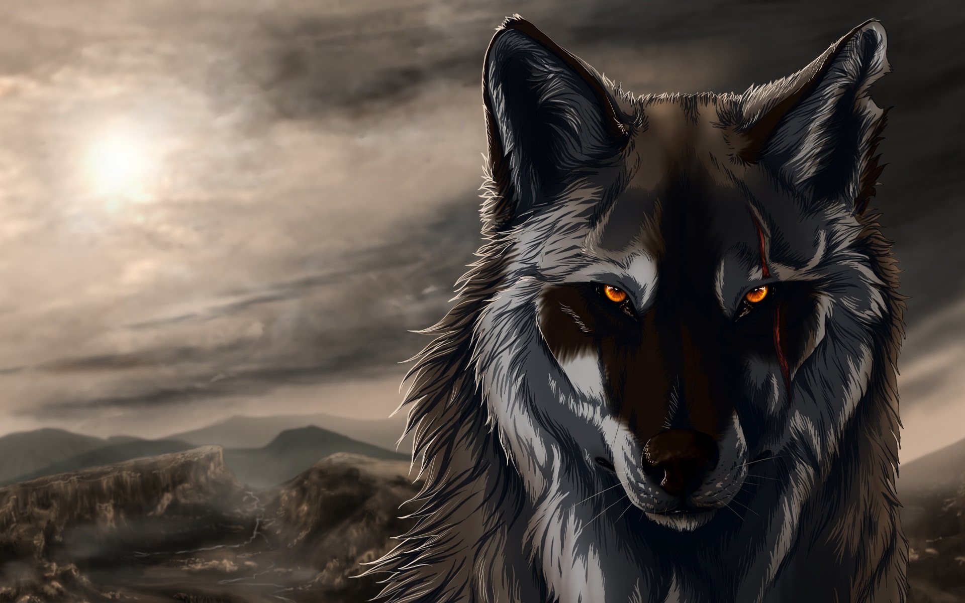 Wolf Eyes by alysha
