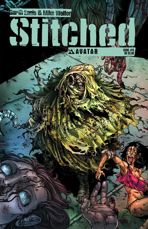 Comic stitched Image