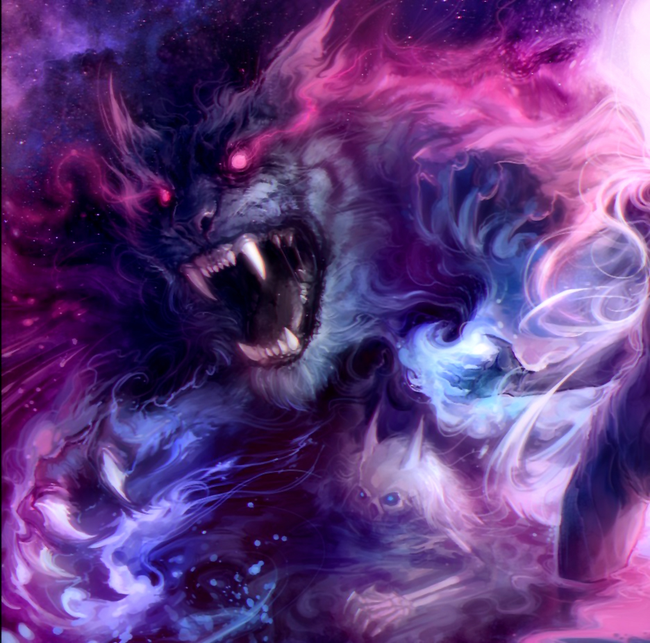 Фиолетовый демон