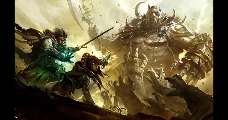 fantasy battle Healing Magic Image