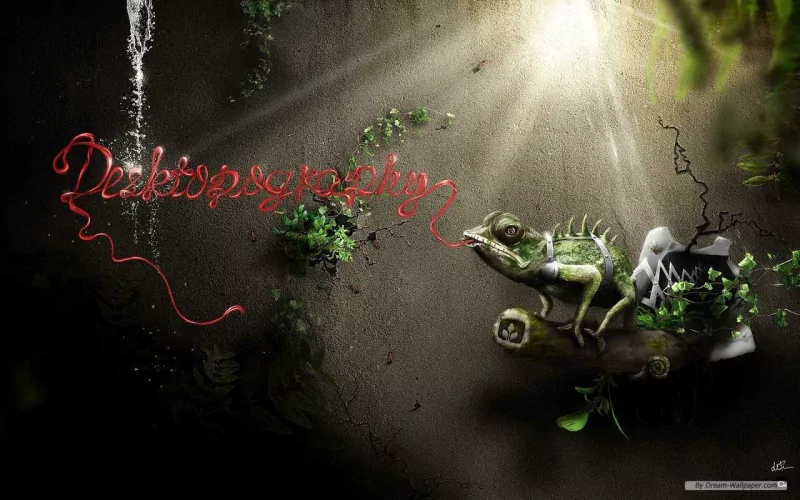 artistic Desktopography Image