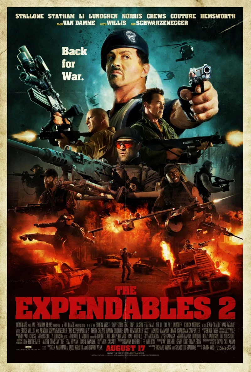 poster movie The Expendables 2 Image