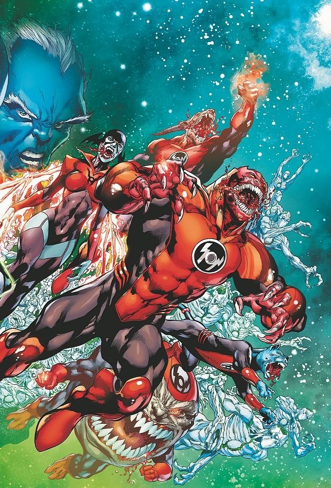 Download Comic Red Lantern Art