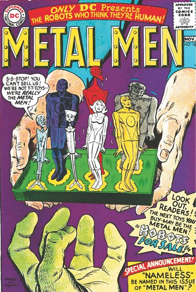 Comic metal men Image