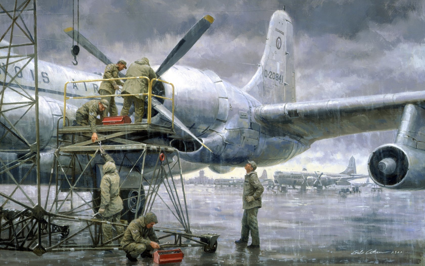 Download Military Aircraft Art