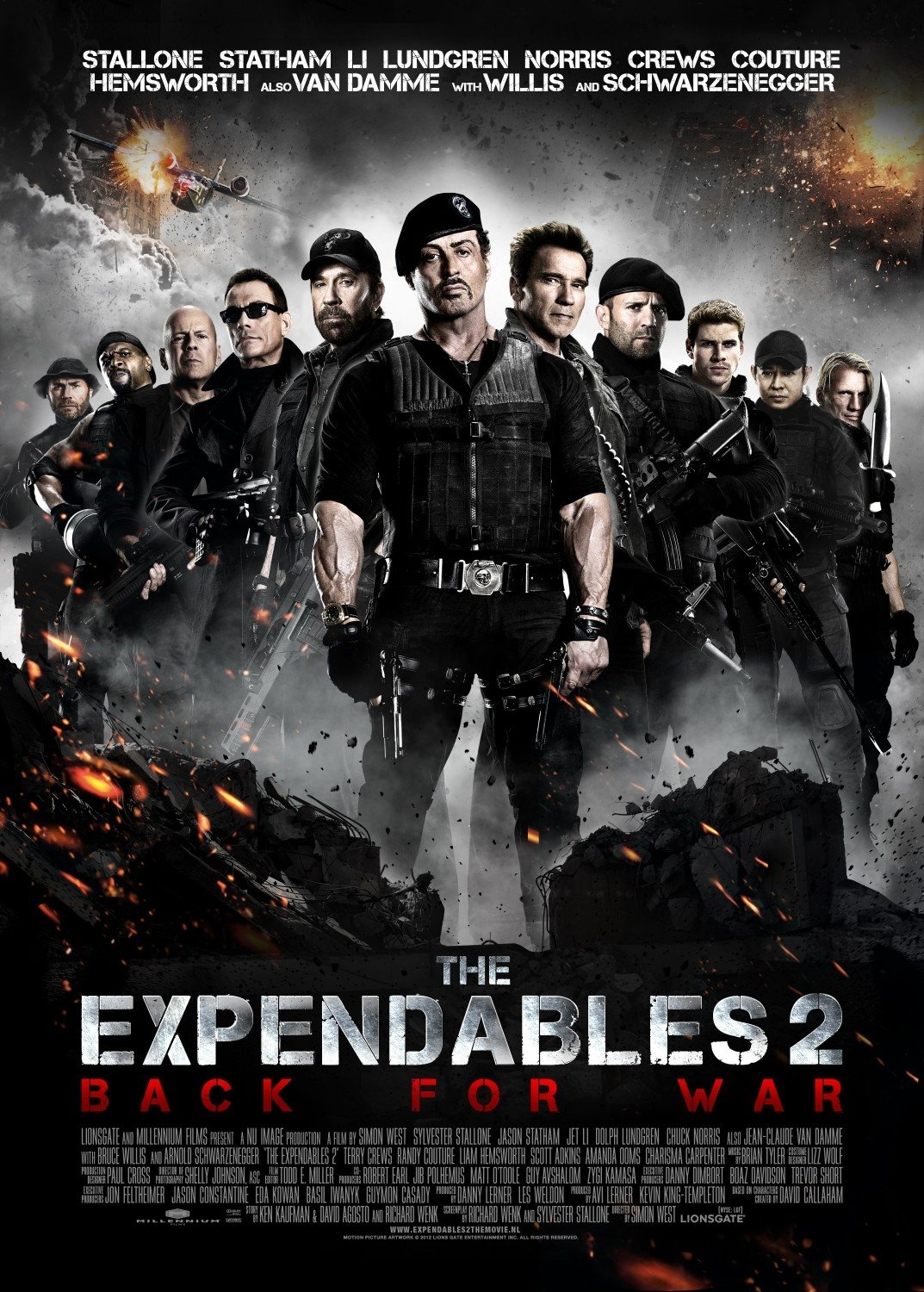 The Expendables 2 Art