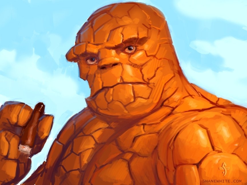 Download Comic Fantastic Four Art
