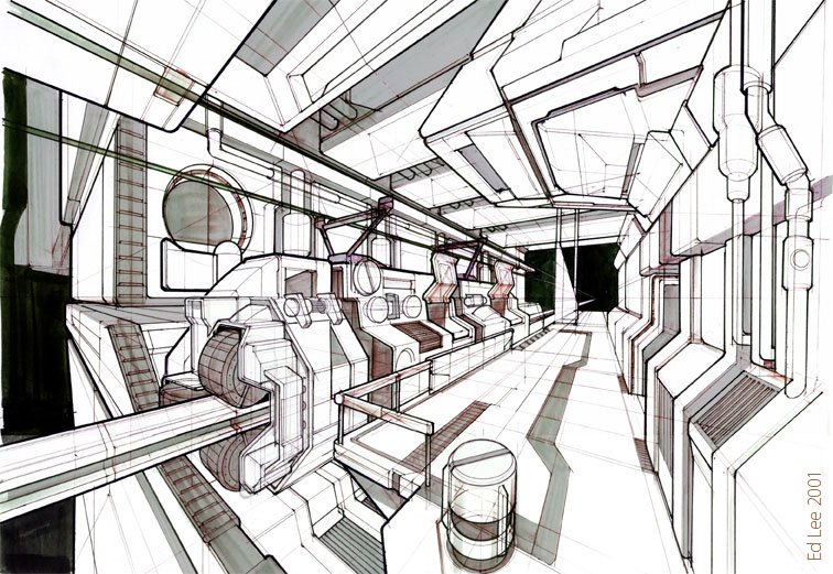 Download Sci Fi Sketch Art