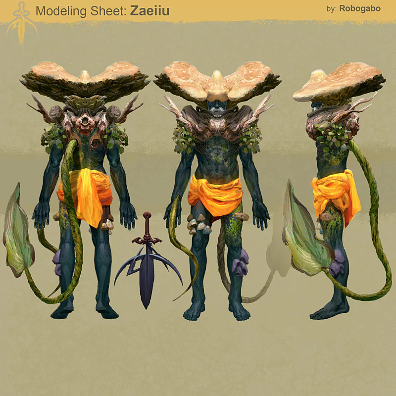  Fungus Man Zaeiiu by robogabo