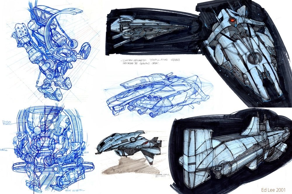 Download Sci Fi Sketch Art
