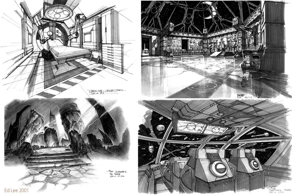Download Sci Fi Sketch Art