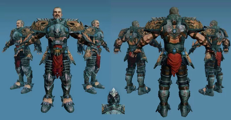  2007 - in game Knight model by Bad_Koala