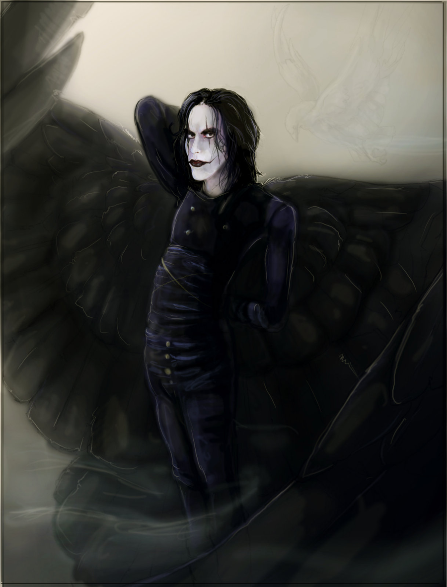 The Crow Art by Anarchpeace