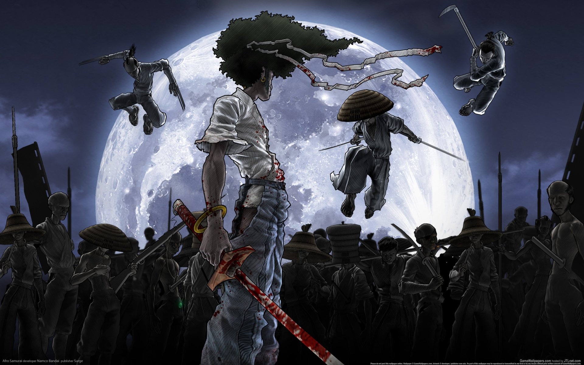 Download Video Game Afro Samurai Art