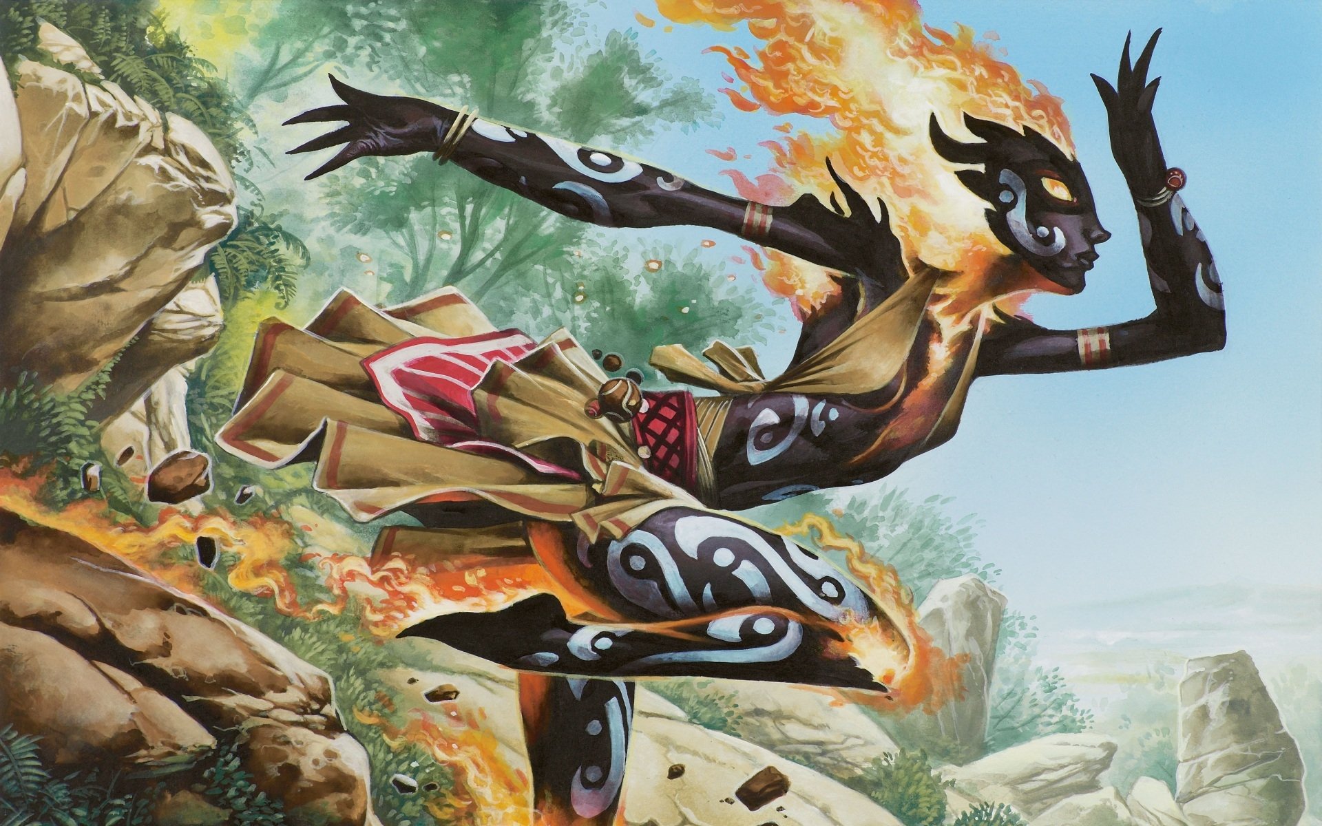 Download Man Made Magic: The Gathering Art