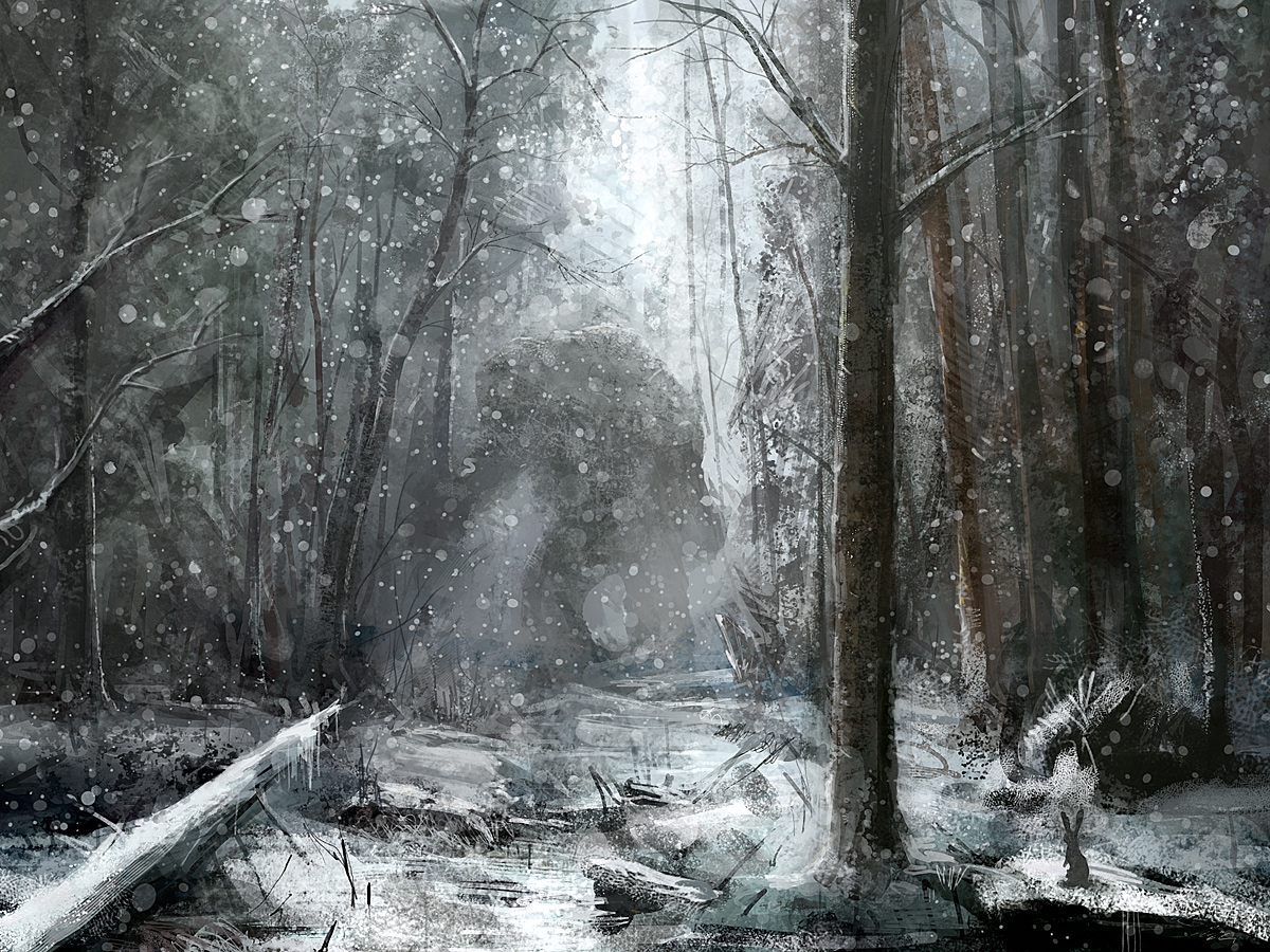 Snow Troll  by Borkur