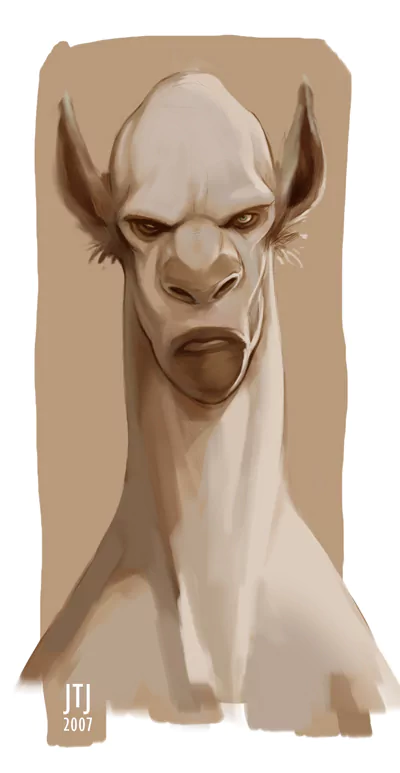  Centaur Head Sketch by JoshuaTheJames