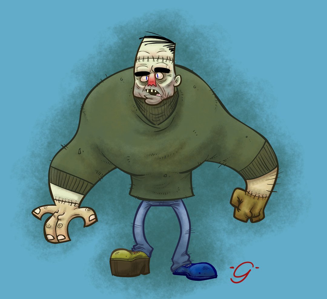 Download Dark Frankenstein Art