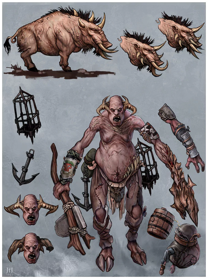  WarHammer Online Concepts by JoshuaTheJames