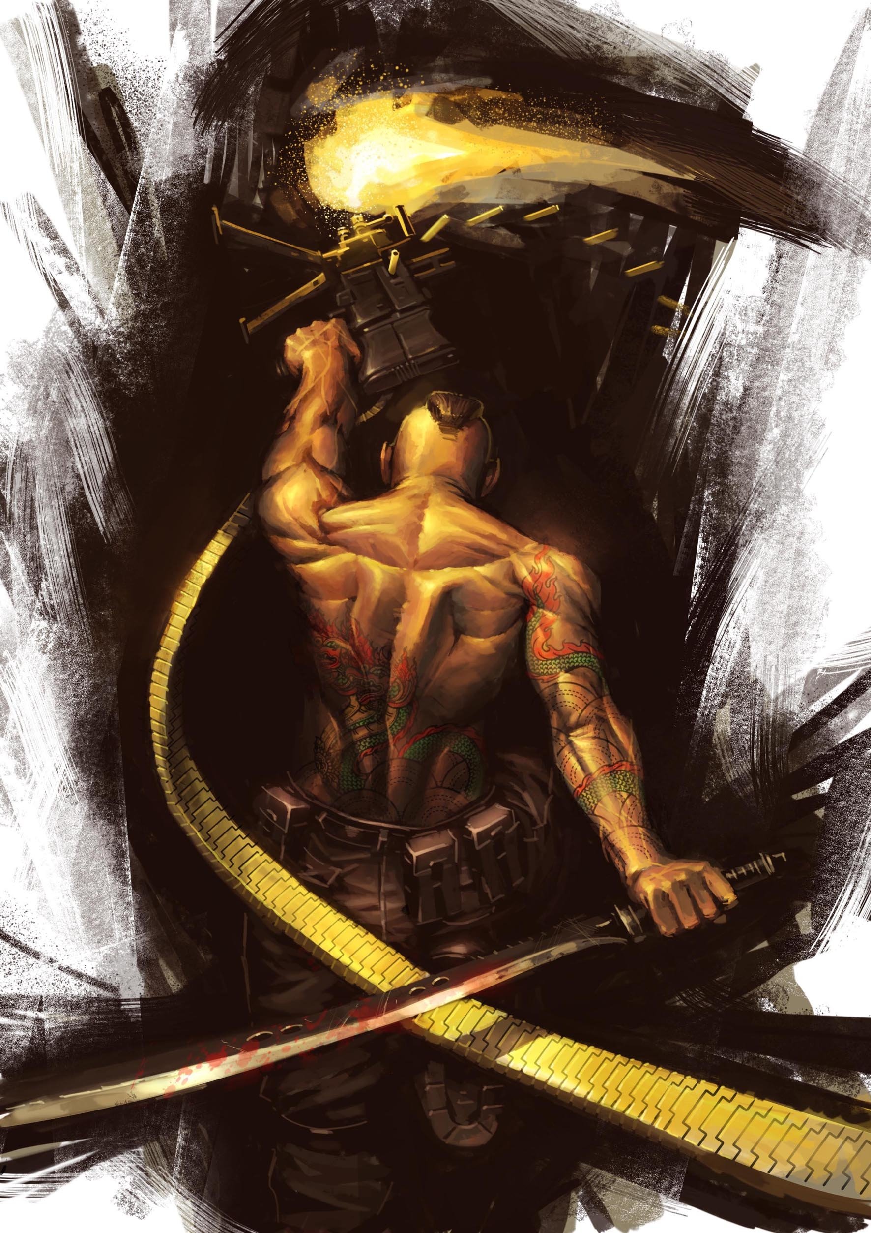 Download Man Warrior Art