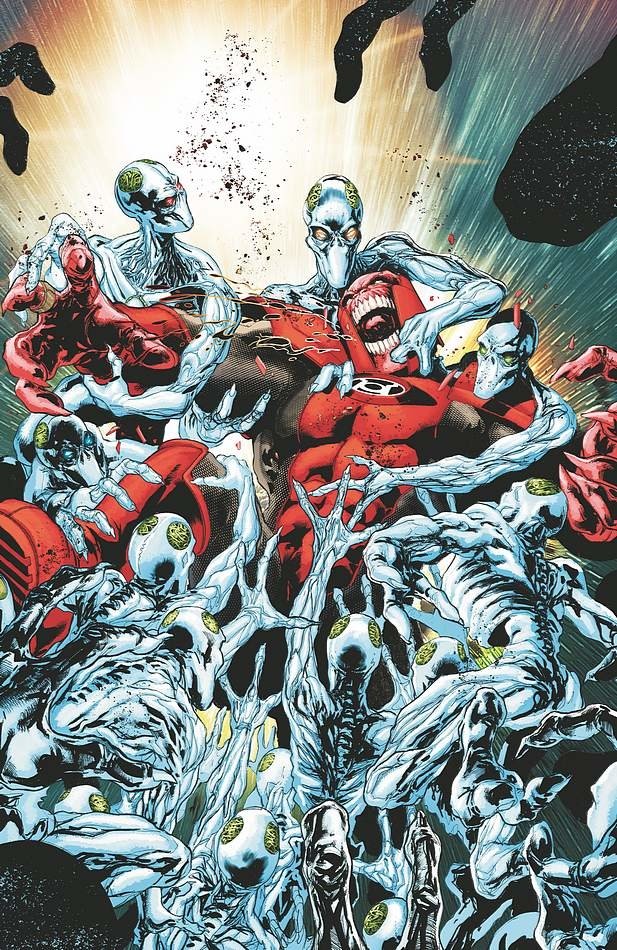 Download Comic Red Lantern Art