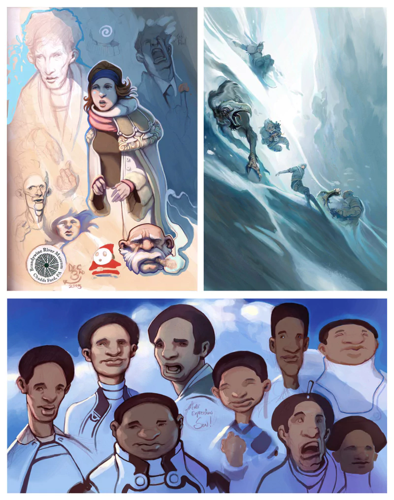  Fading Oasis - Sketches by JoshuaTheJames