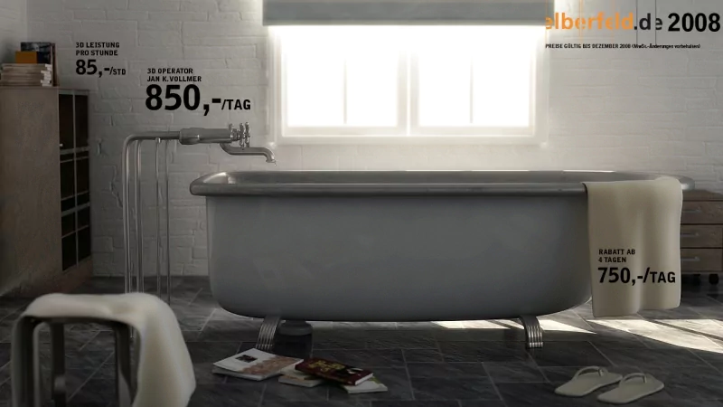  old bathroom by jankvollmer