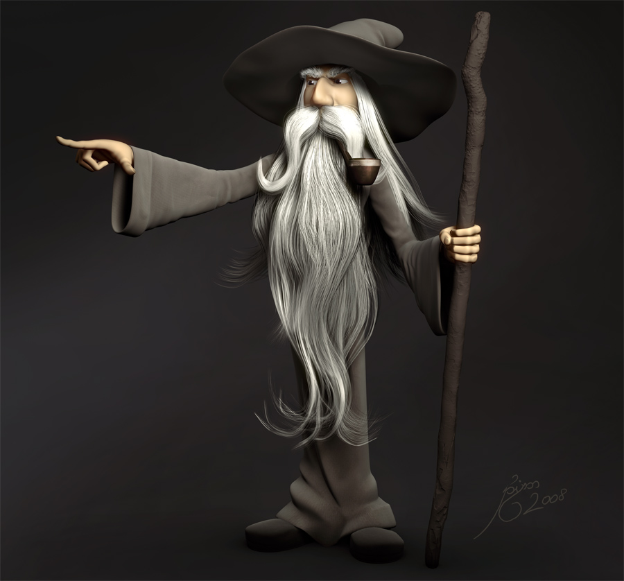 A wizard  by MilanVasek