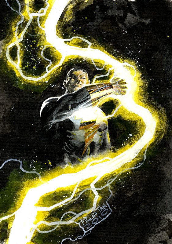 Download Comic Black Adam Art