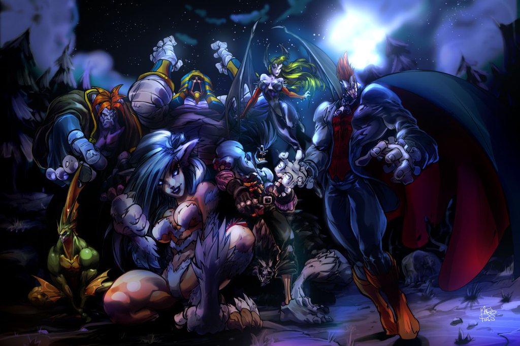 Download Video Game Darkstalkers Art