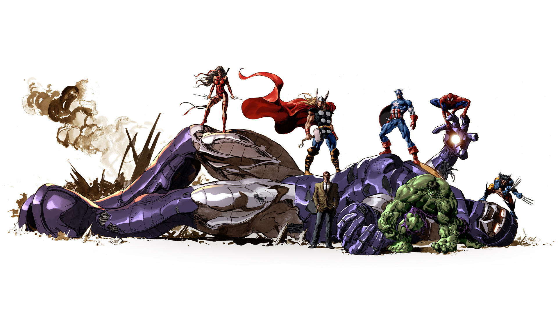 Superhero's Of Marvel