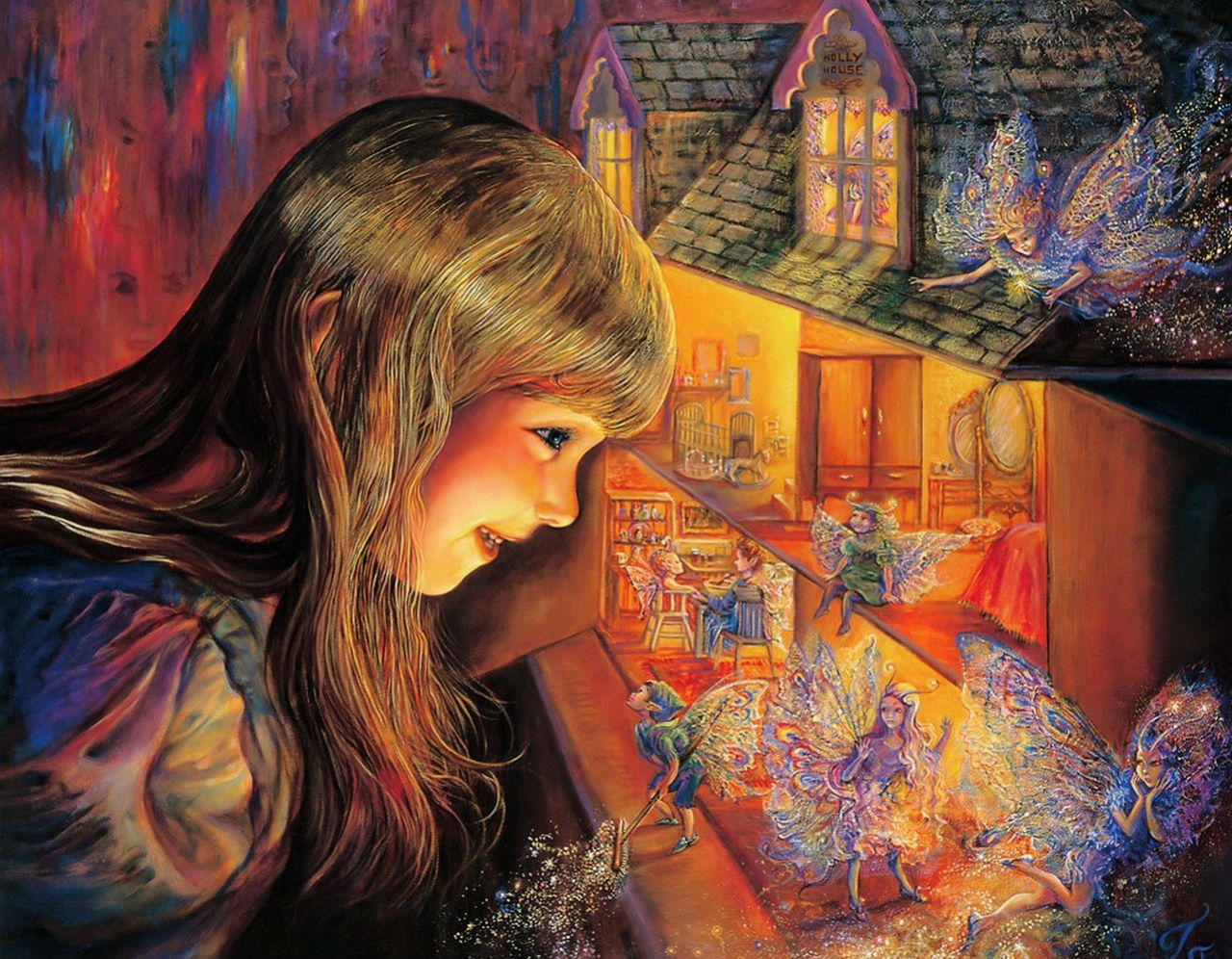 The Fantasy World  by Josephine Wall